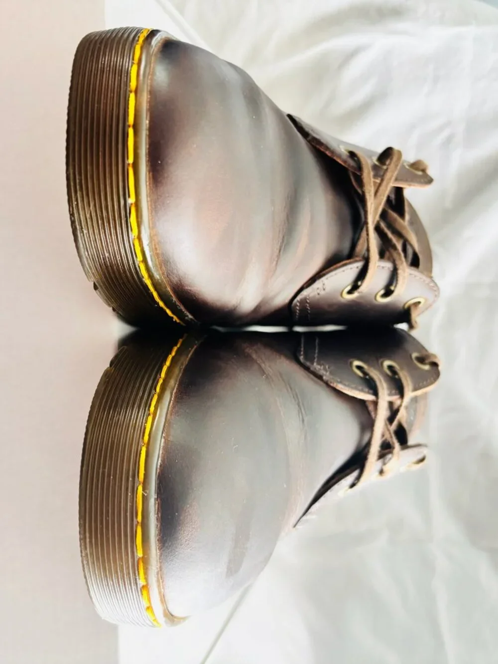 Dr. Martens Coronado Brown Leather Oxford Shoes Men's Size 12 Casual Lace Up